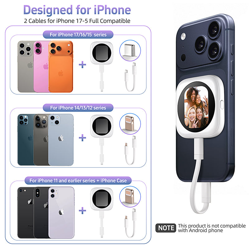 Sakerplus® Outdoor Amoled Hd Selfie Monitor Screen