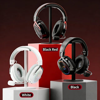 Sakerplus® Wireless Gaming Headset RGB Noise Canceling