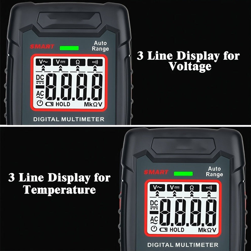 Sakerplus EBTN LCD Smart Digital Multimeter
