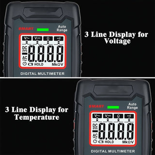 Sakerplus EBTN LCD Smart Digital Multimeter