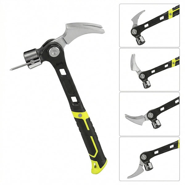Sakerplus® Multifunctional Adjustable Indexing Rip Claw Hammer