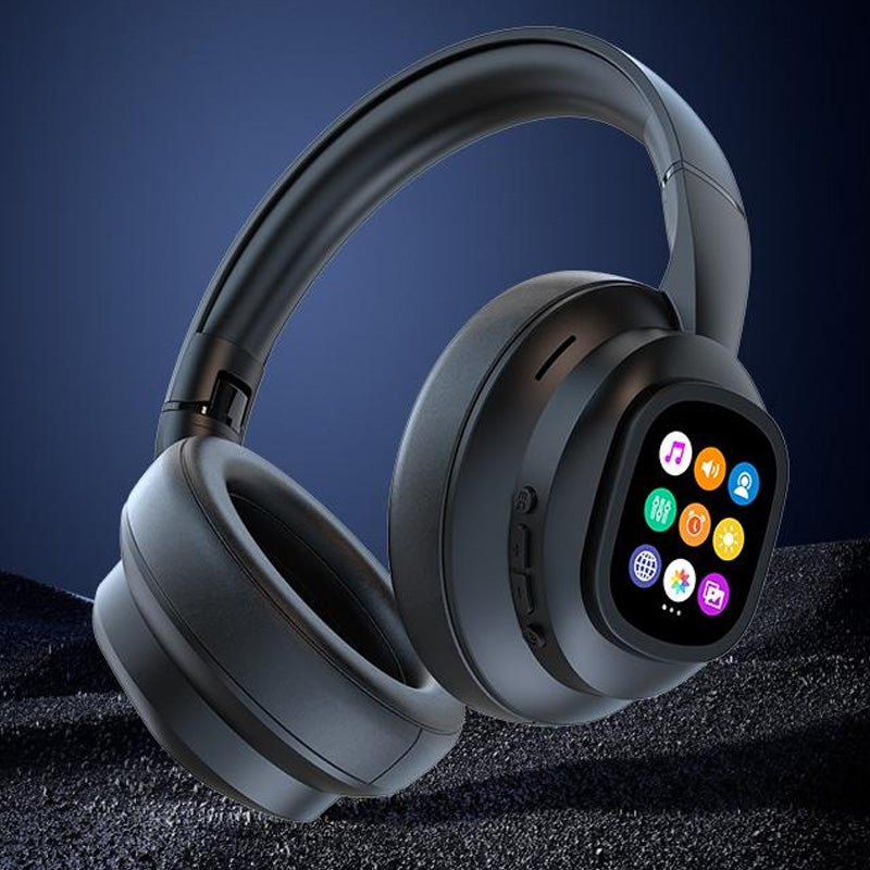 Sakerplus Hybrid ANC Wireless Headphones with MP3