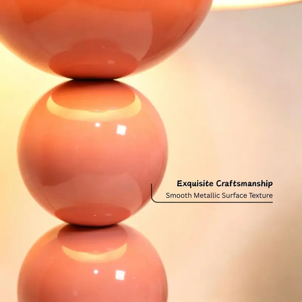 Sakerplus® Vintage Cream Triple-Globe Touch Table Lamp