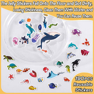 Sakerplus® Reusable Sticker Books For Toddlers