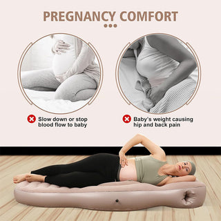 Sakerplus Inflatable Full Body Pregnancy Pillow