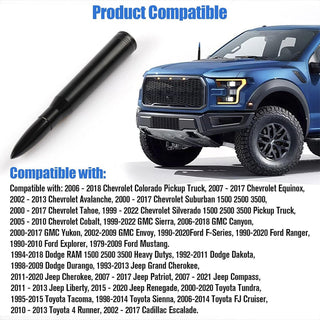 Sakerplus® Universal Short Truck Antenna Replacement