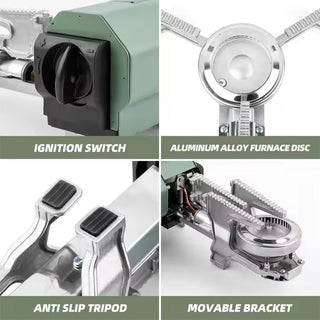 Sakerplus Foldable Butane Camping Stove