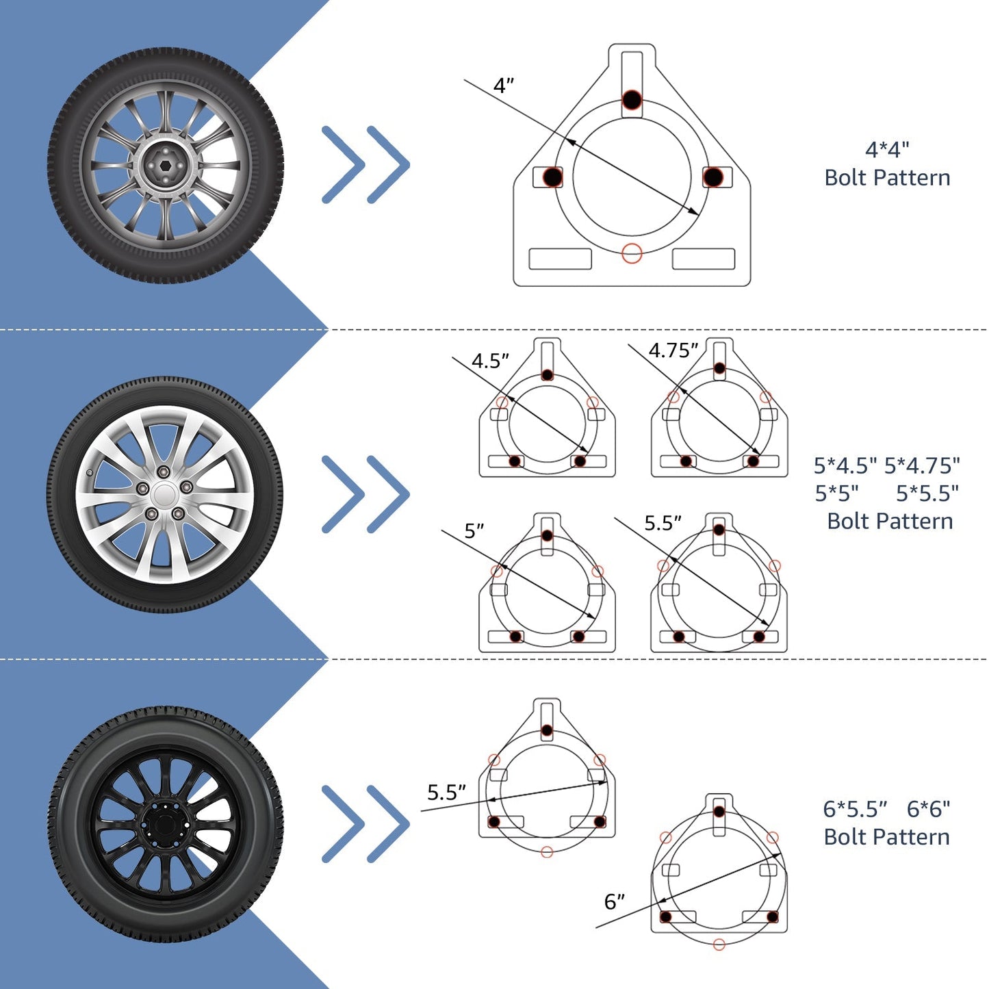 Sakerplus Spare Tire Carrier