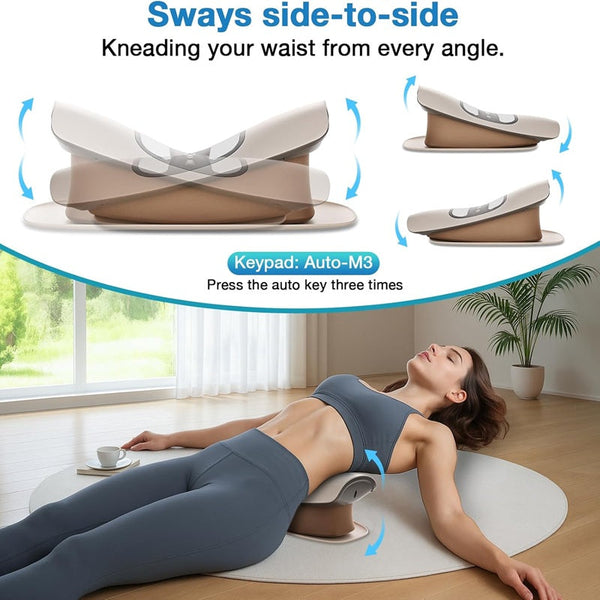Sakerplus® Low Frequency Lumbar Massager Therapy Device