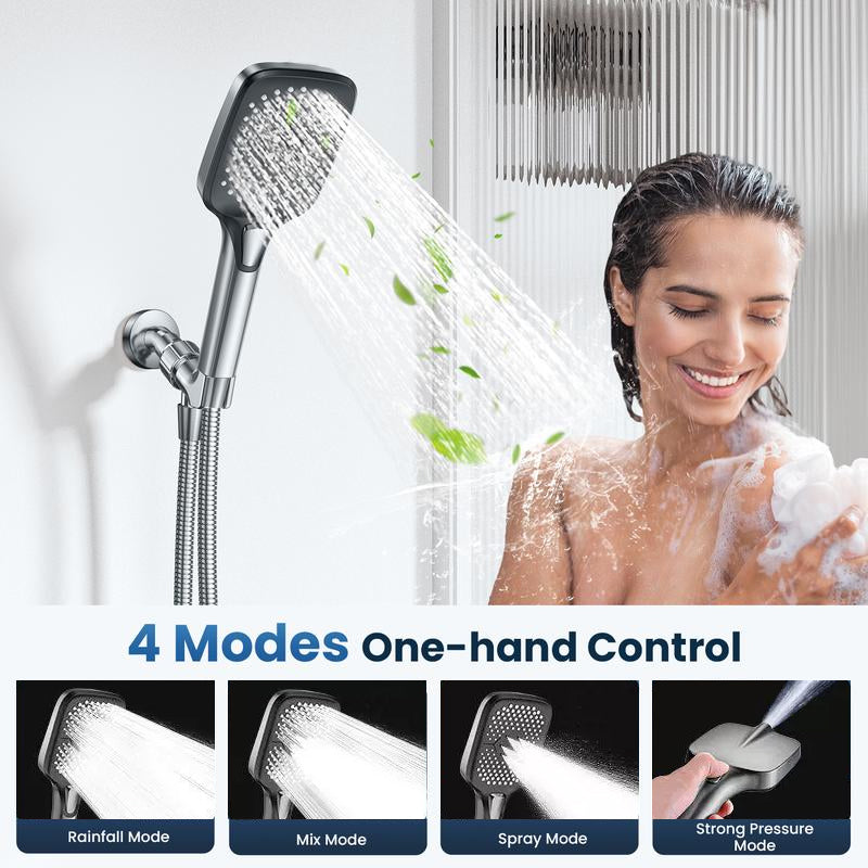 Sakerplus High Pressure 4-Mode Shower Head