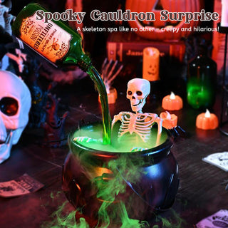 Sakerplus Floating Potion Cauldron Halloween Decor