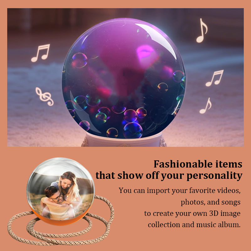 Sakerplus 3D Crystal Video Memory Sphere