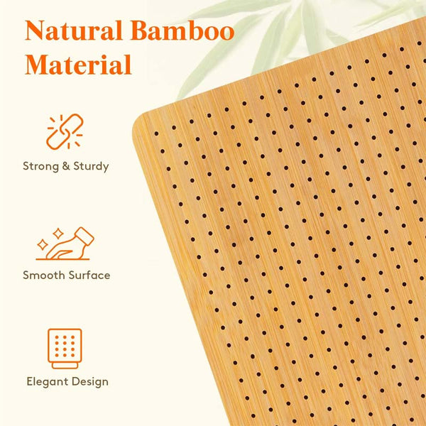 Sakerplus® Bamboo Crochet Blocking Board With Pins