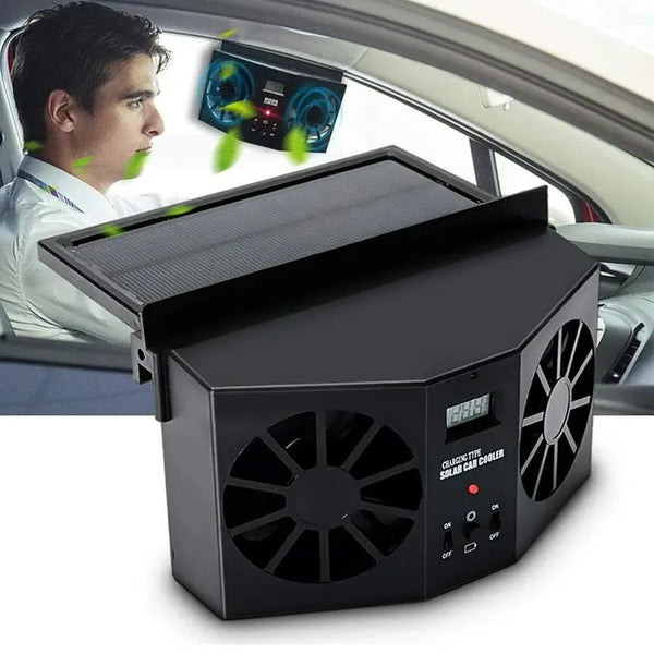 Sakerplus® Solar Powered Car Window Exhaust Fan