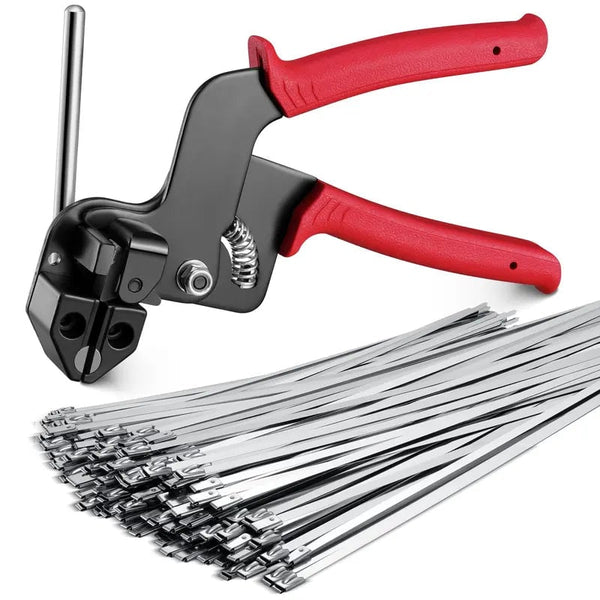 Sakerplus® Heavy Duty Stainless Steel Tie Gun Kit
