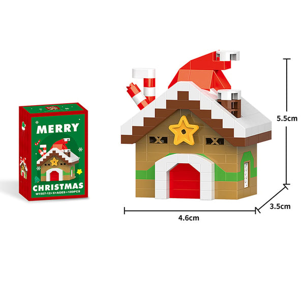 Sakerplus® Mini Christmas Building Blocks Set