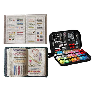 Sakerplus® All-Scenario Embroidery Stitch Book Kit