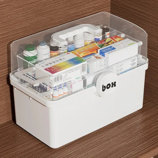 Sakerplus® Portable Three Tier Craft Storage Box