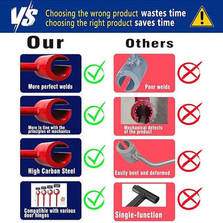 Sakerplus® Multi-head Hinge Adjustment Tool