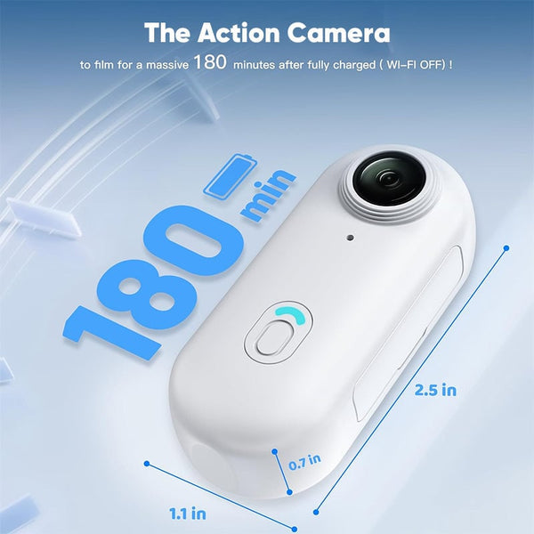 Sakerplus® Magnetic 4K UHD Action Camera