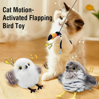 Sakerplus® Motion Activated Flapping Bird Toy