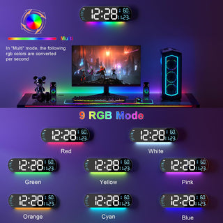 Sakerplus® Multi Functional LED Display Clock