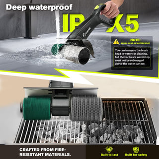 Sakerplus® Electric Grill Brush for Outdoor Grill