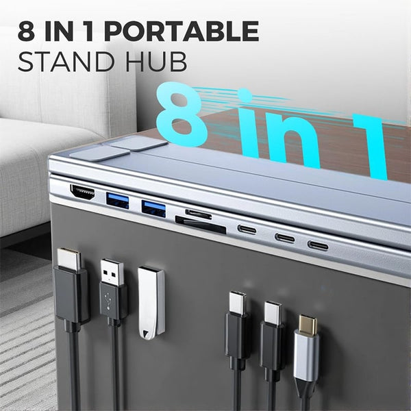 Sakerplus® 8-in-1 USB-C Laptop Docking Station