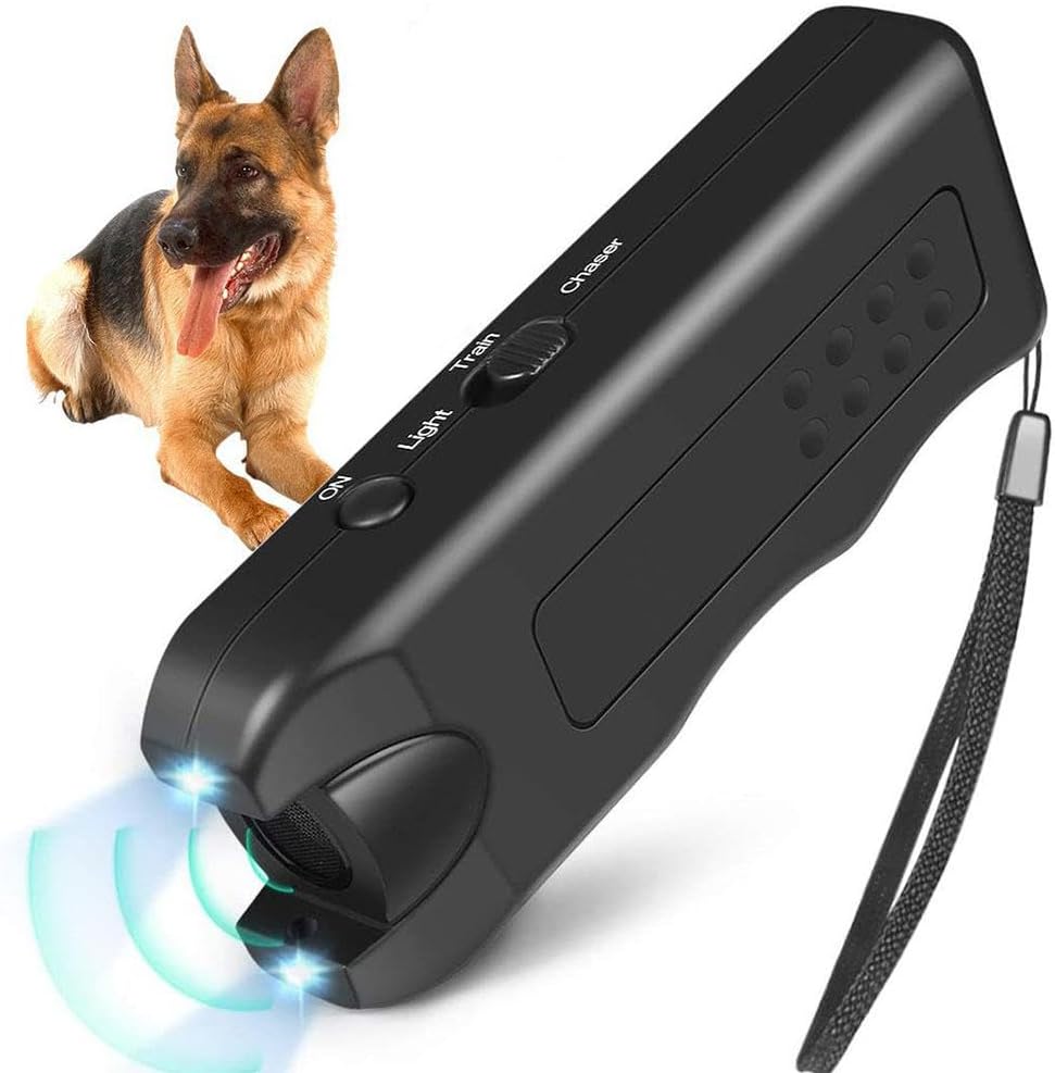 Saker Handheld Bark Control Ultrasonic Dog Repeller