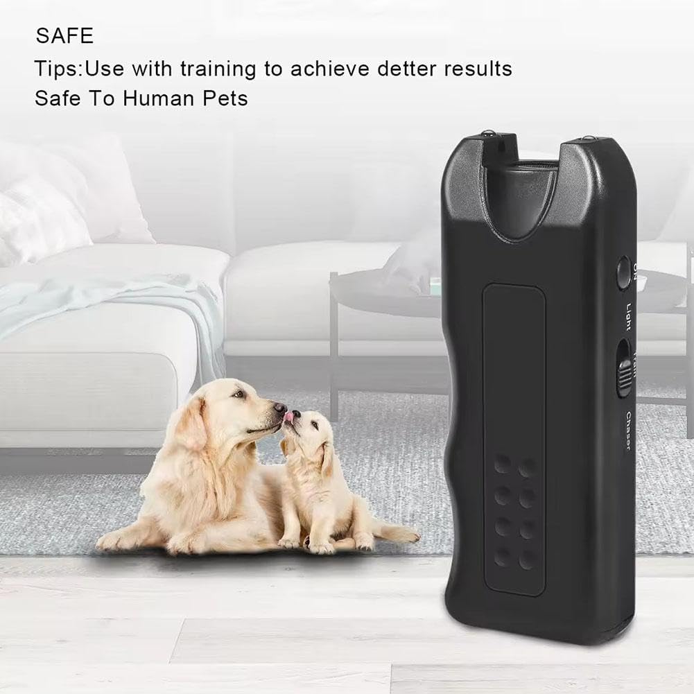 Saker Handheld Bark Control Ultrasonic Dog Repeller