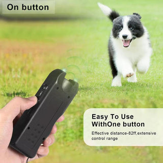Saker Handheld Bark Control Ultrasonic Dog Repeller