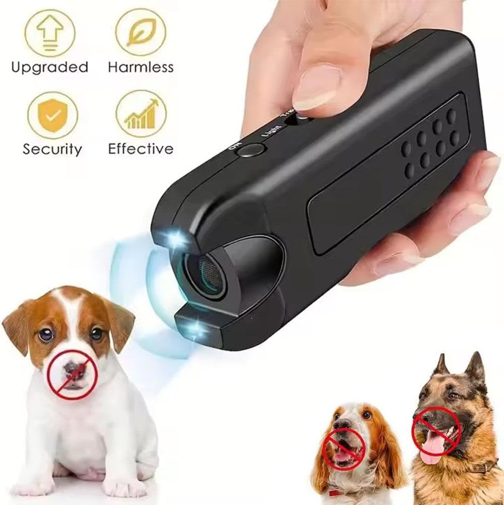 Saker Handheld Bark Control Ultrasonic Dog Repeller