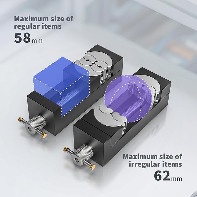 Sakerplus® Smart Self-Adjusting Mini Vise Clamp