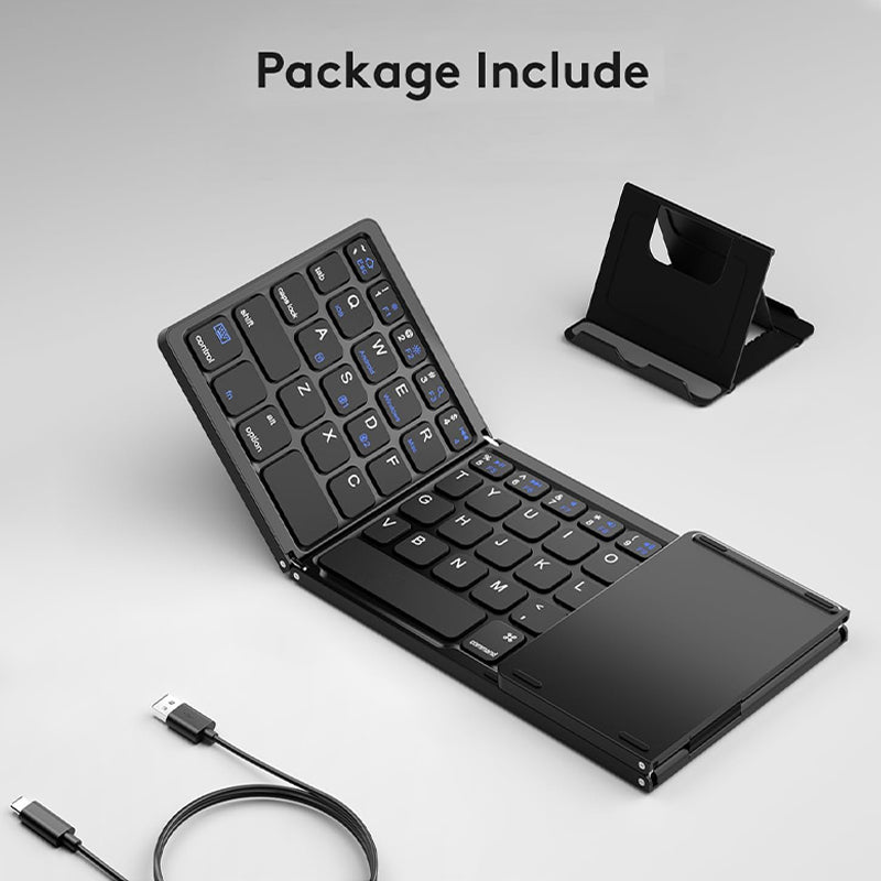 Saker wireless Bluetooth Keyboard with Touchpad