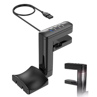 Sakerplus® Under Desk Headphone Holder Stand