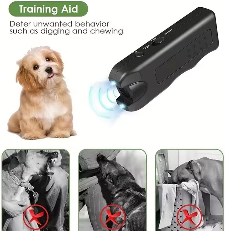 Saker Handheld Bark Control Ultrasonic Dog Repeller