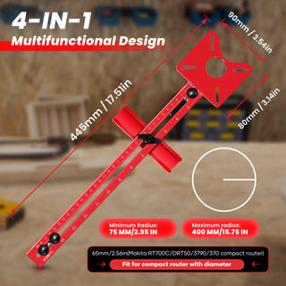 Sakerplus® 4 in 1 Router Milling Groove Bracket