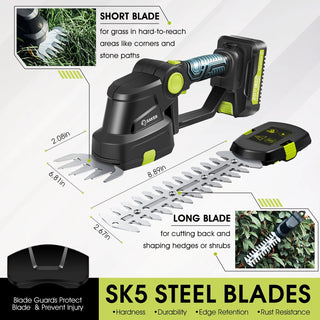 Sakerplus® Cordless Hedge Trimmer