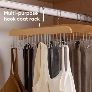 Sakerplus® Anti Slip Multi Hook Coat Rack