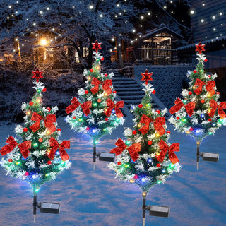 Sakerplus® Solar Christmas Tree Pathway Lights