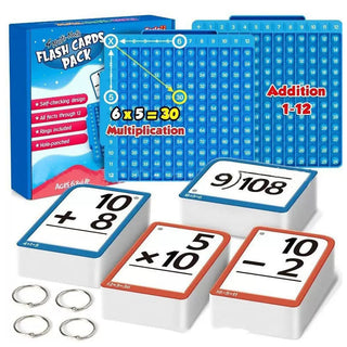 Sakerplus® Math Flash Cards Learning Set