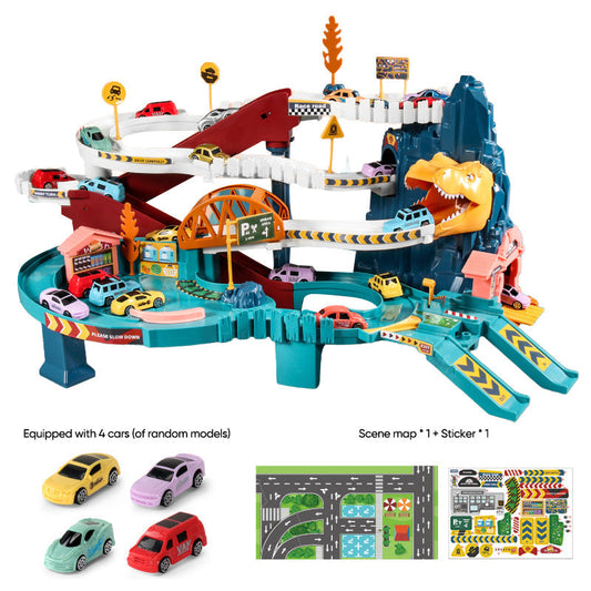 Sakerplus® Dinosaur Track Paradise Set