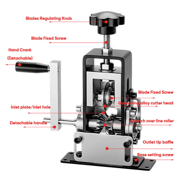 Sakerplus® Iron Frame Wire Stripping Machine