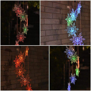 Snowflake Solar Light
