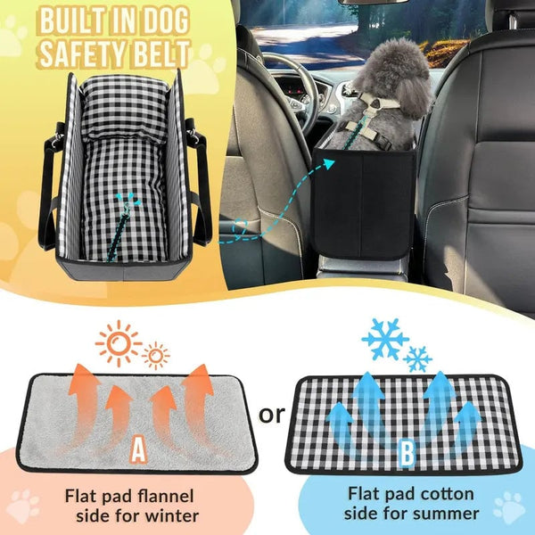 Sakerplus® Must-Have Center Console Dog Car Seat