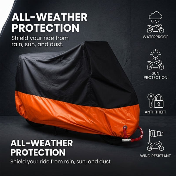 Sakerplus® Outdoor Motorcycle Cover For All Seasons