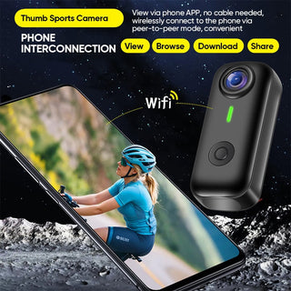 Sakerplus® Magnetic Waterproof Sport Action Camera