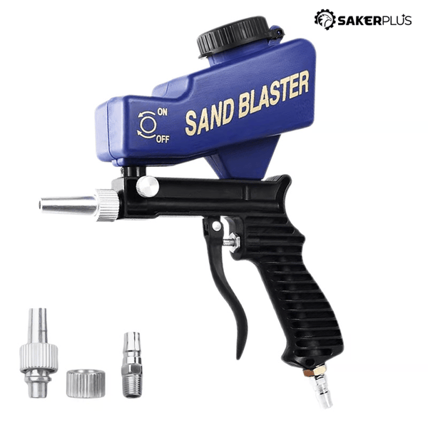 Sakerplus® Portable Anti-Slip Handheld Sand Blaster with Nozzle