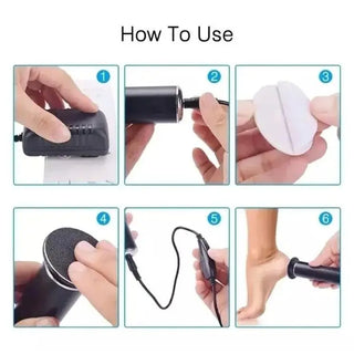 Sakerplus® Electric Foot Callus Remover Pedicure Kit