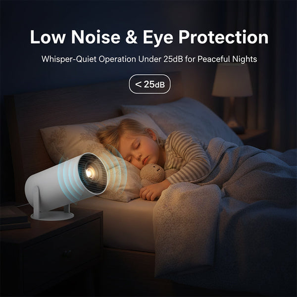 Sakerplus® Portable Smart Mini Home Theater Projector